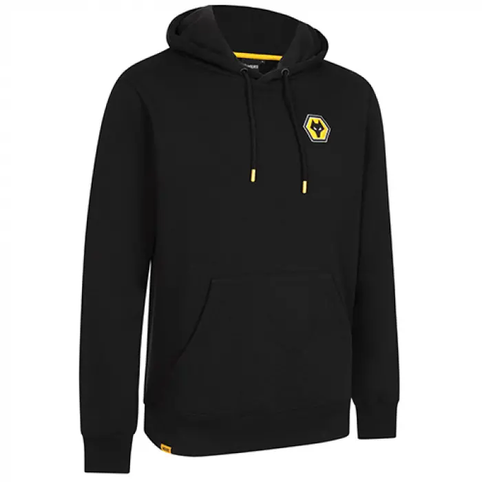 Wolverhampton Wanderers Kits Shop | Essentials Hoodie – Black Wolves Jerseys and Gear